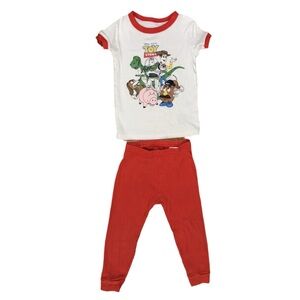 Gap Kids Disney Pixar Toy Story Pajama Lounge 2pc Excellent Condition 3t